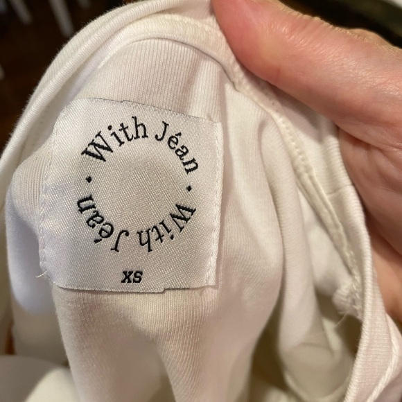 With Jean Baby White T - Picture 4 of 4